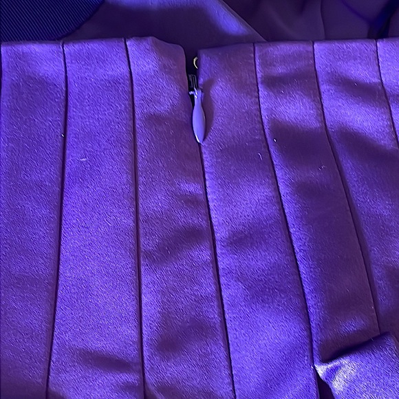 J Crew Satin Pleated Midi Skirt - Picture 5 of 6